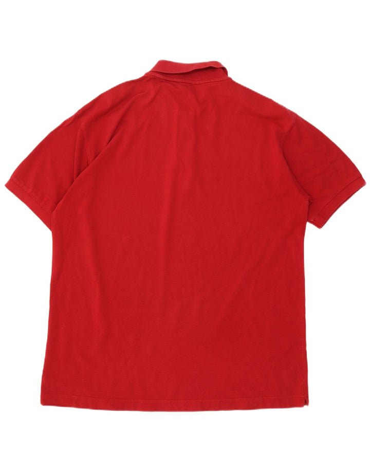 Polo Kappa Uomo 3XL Cotone Rosso