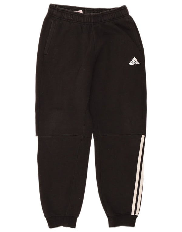 Pantaloni della tuta da ragazzo Adidas Joggers 11-12 anni in cotone nero