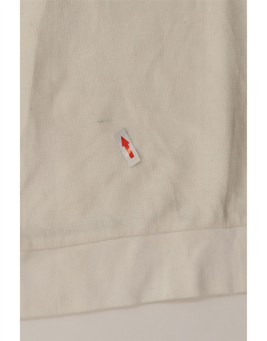 Polo Zara da uomo piccola in cotone color block bianco