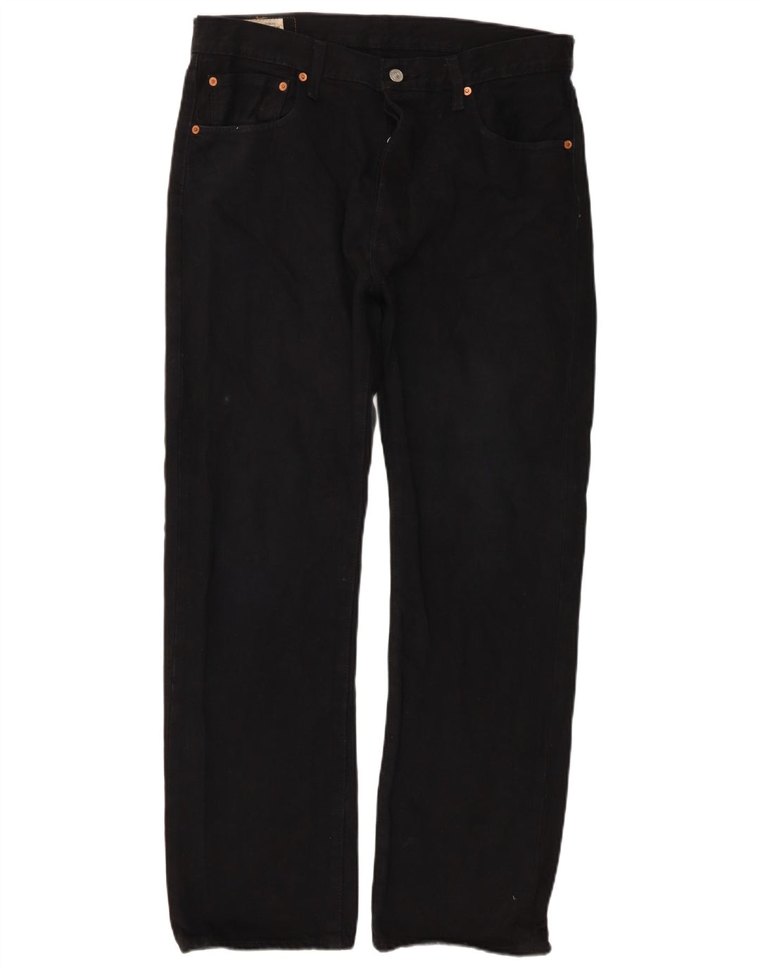 Levi's Uomo 501 Jeans dritti W34 L30 Cotone Nero