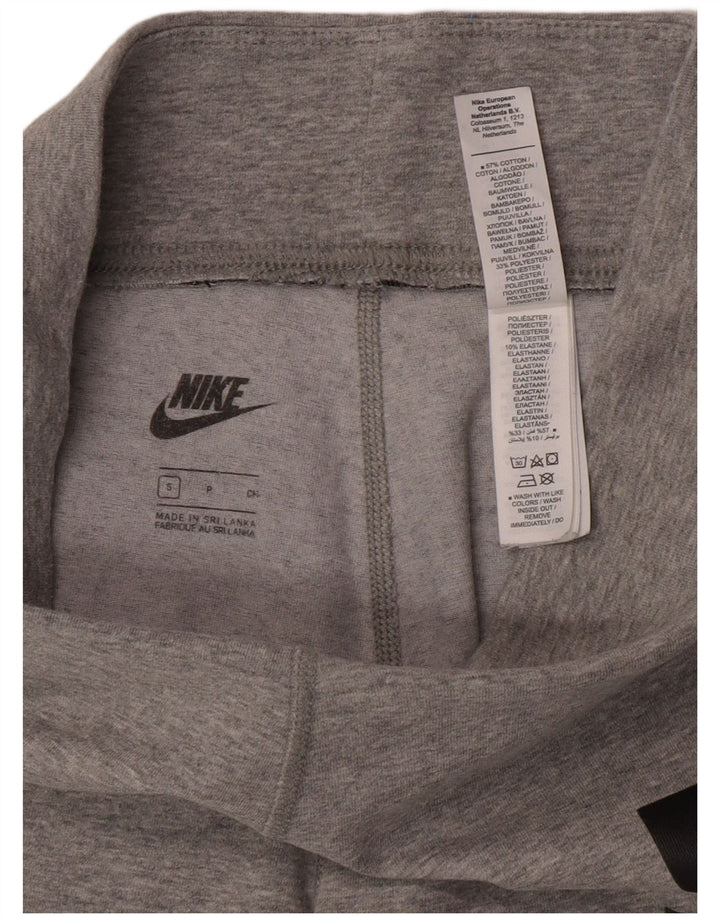 Leggings grafici da donna Nike UK 8 piccolo cotone chiazzato grigio