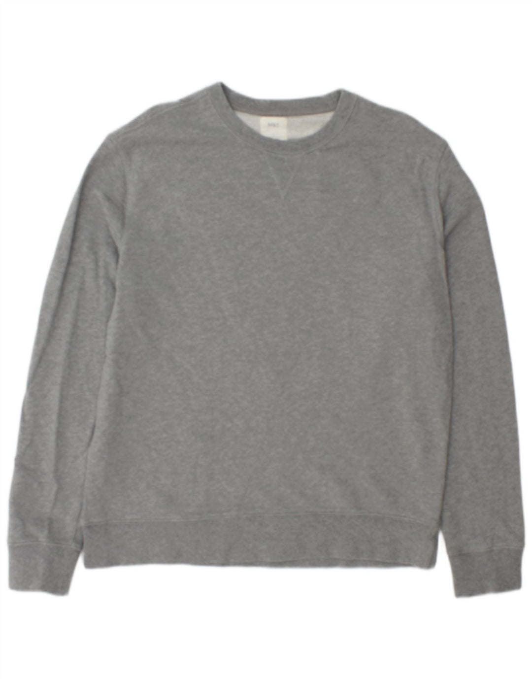 Felpa da uomo Marks & Spencer maglione grande cotone grigio