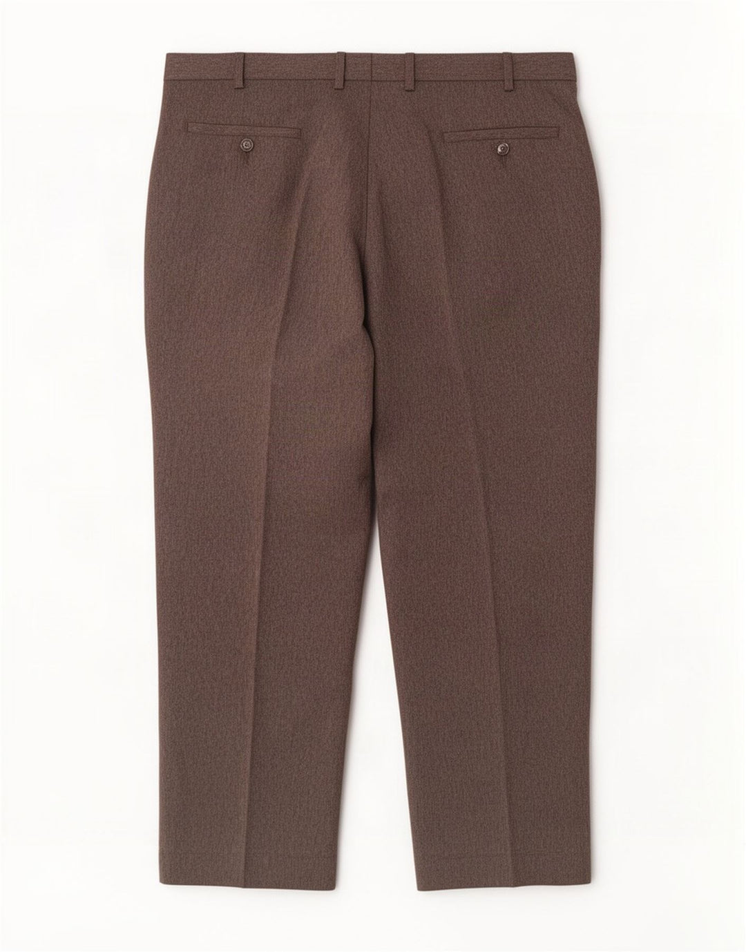 Pantaloni da abito dritti da uomo Marks & Spencer W38 L29 grigi a spina di pesce