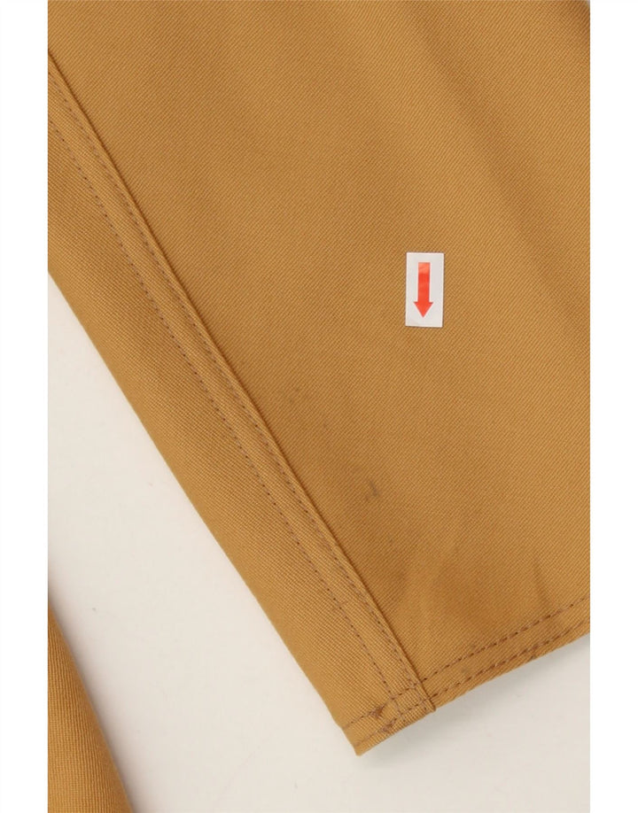 VINTAGE Womens Open Blazer Jacket IT 40 Small Yellow Virgin Wool Vintage Vintage and Second-Hand Vintage from Messina Hembry 