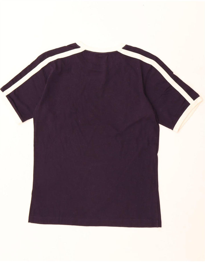 T-shirt da uomo Puma Top Small in cotone blu navy