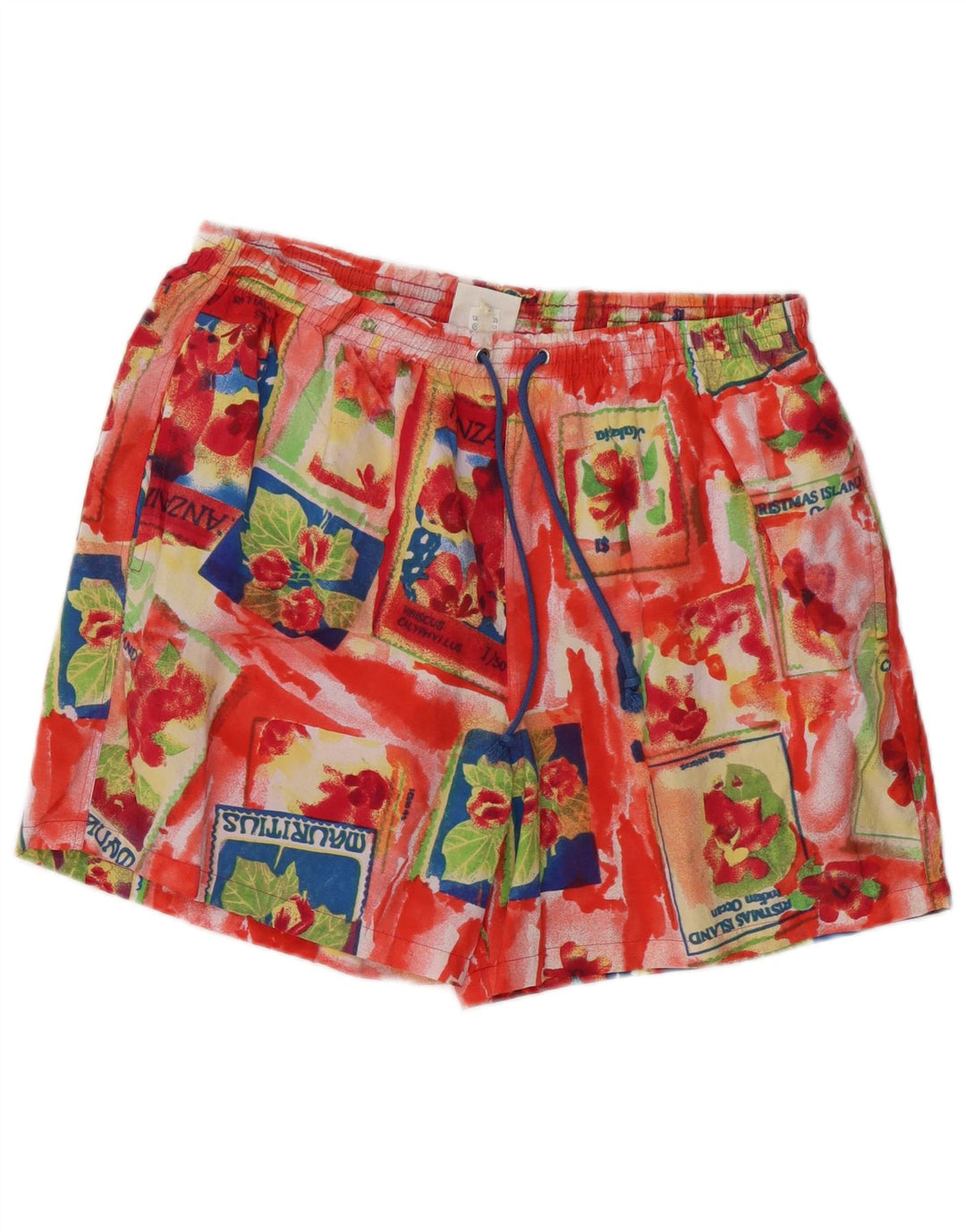 Pantaloncini da bagno da uomo Allen Cox 2XL Poliammide floreale multicolore