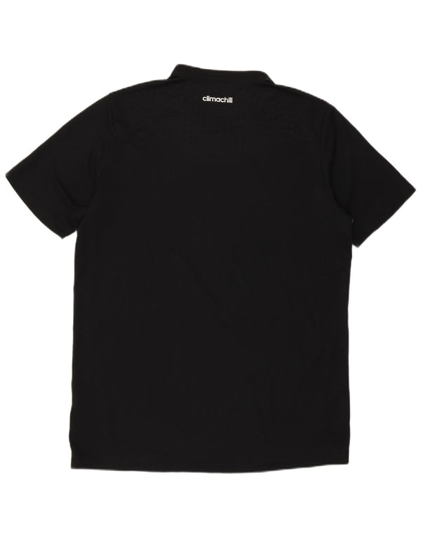 T-shirt Adidas Climachill da uomo, media, in poliestere nero