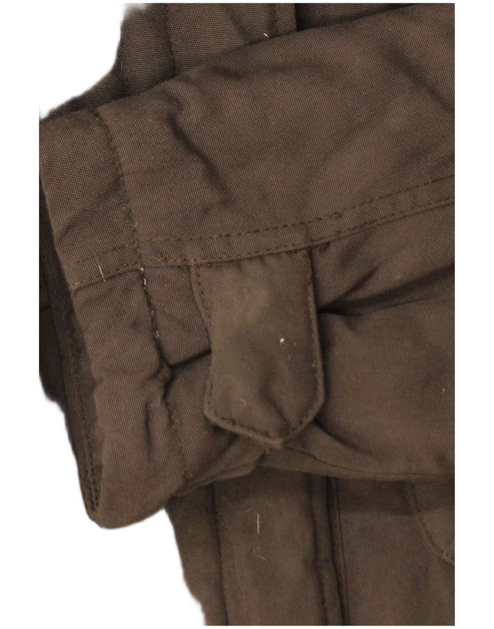 Gilet imbottito militare da donna Woolrich UK 12 Marrone medio