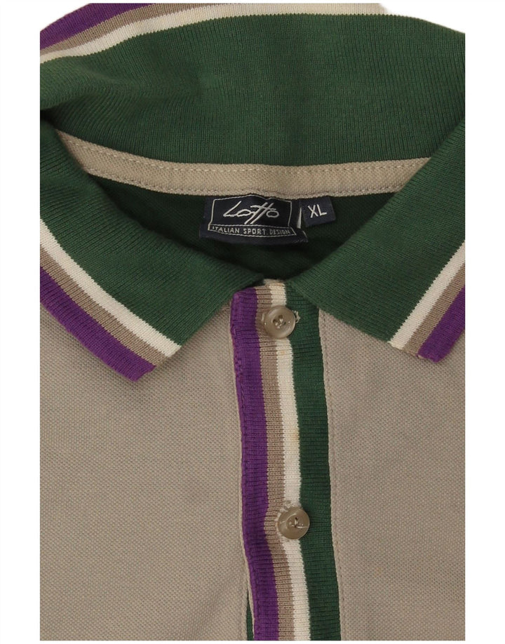 Polo da uomo Lotto XL Grigia