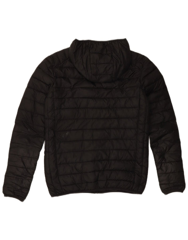 Giacca imbottita con cappuccio da uomo ELLESSE UK 34 XS poliestere nero