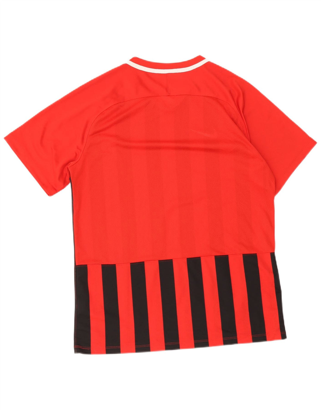 T-shirt Nike Dri Fit da uomo, grande, in poliestere a righe rosse
