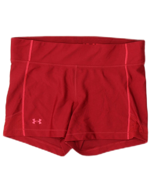 Pantaloncini sportivi da donna Under Armour UK 14 Large Rossi