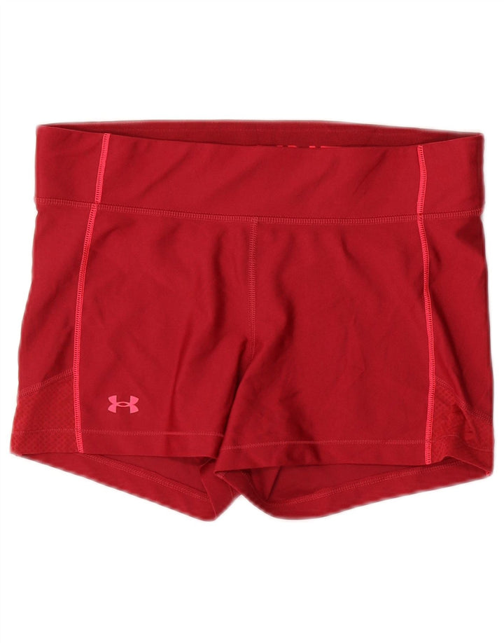 Pantaloncini sportivi da donna Under Armour UK 14 Large Rossi