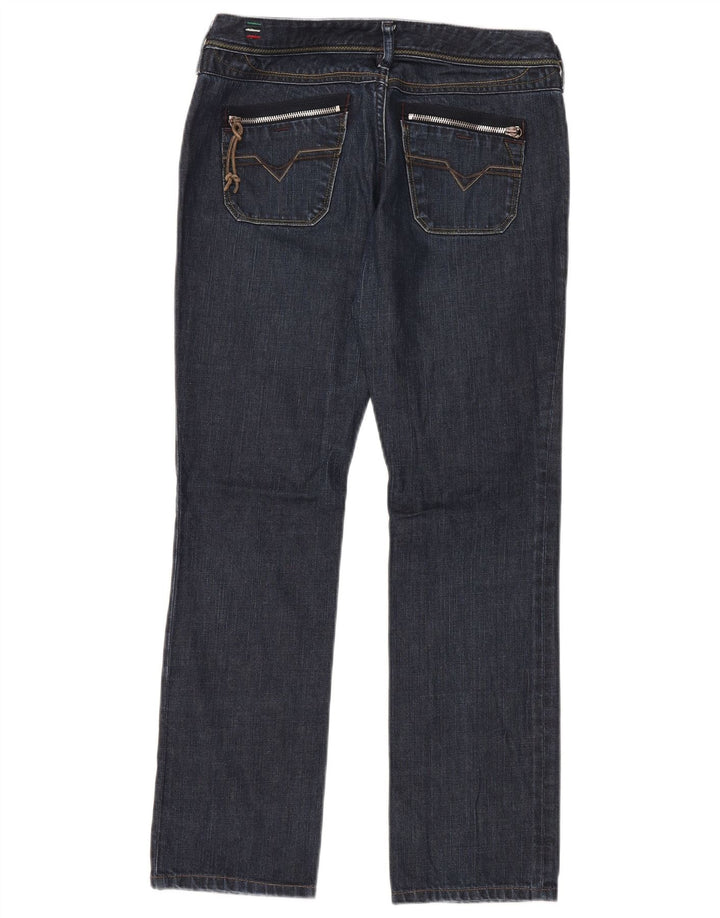 Jeans dritti Lowky da donna Diesel W29 L30 cotone blu navy