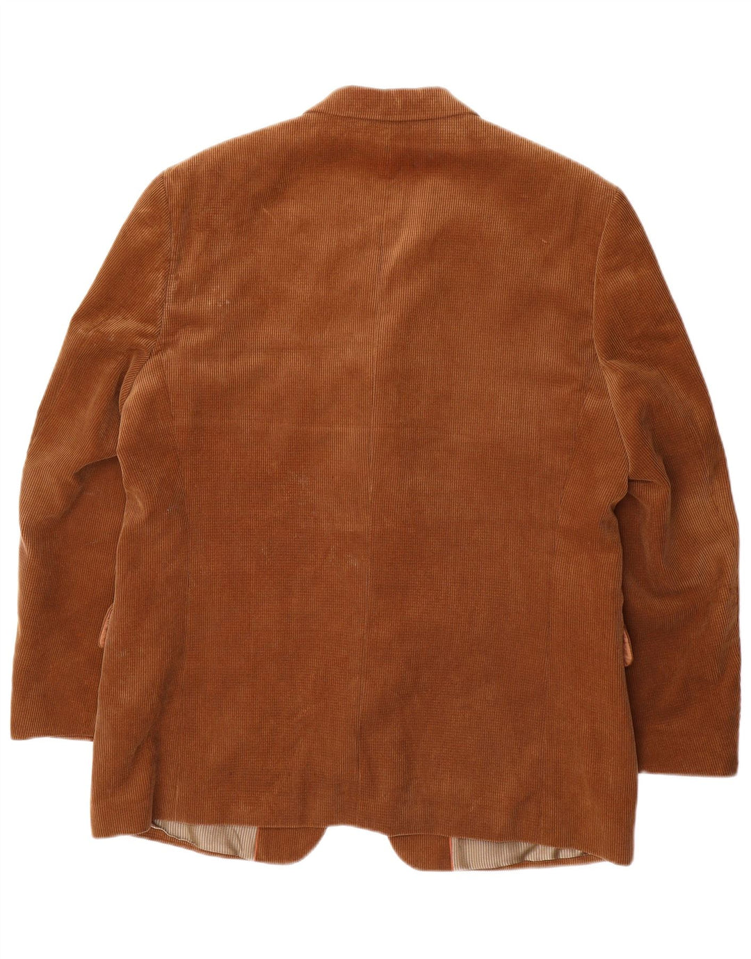 DOUGLAS Mens 3 Button Blazer Jacket Size 42 Large Brown Polyester