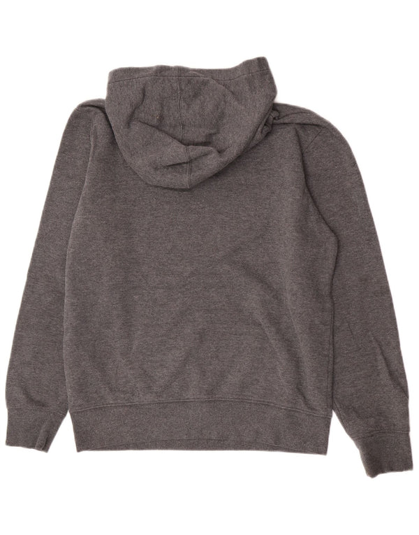 Felpa con cappuccio grafica Hurley per ragazzi 14-15 anni XL in cotone grigio