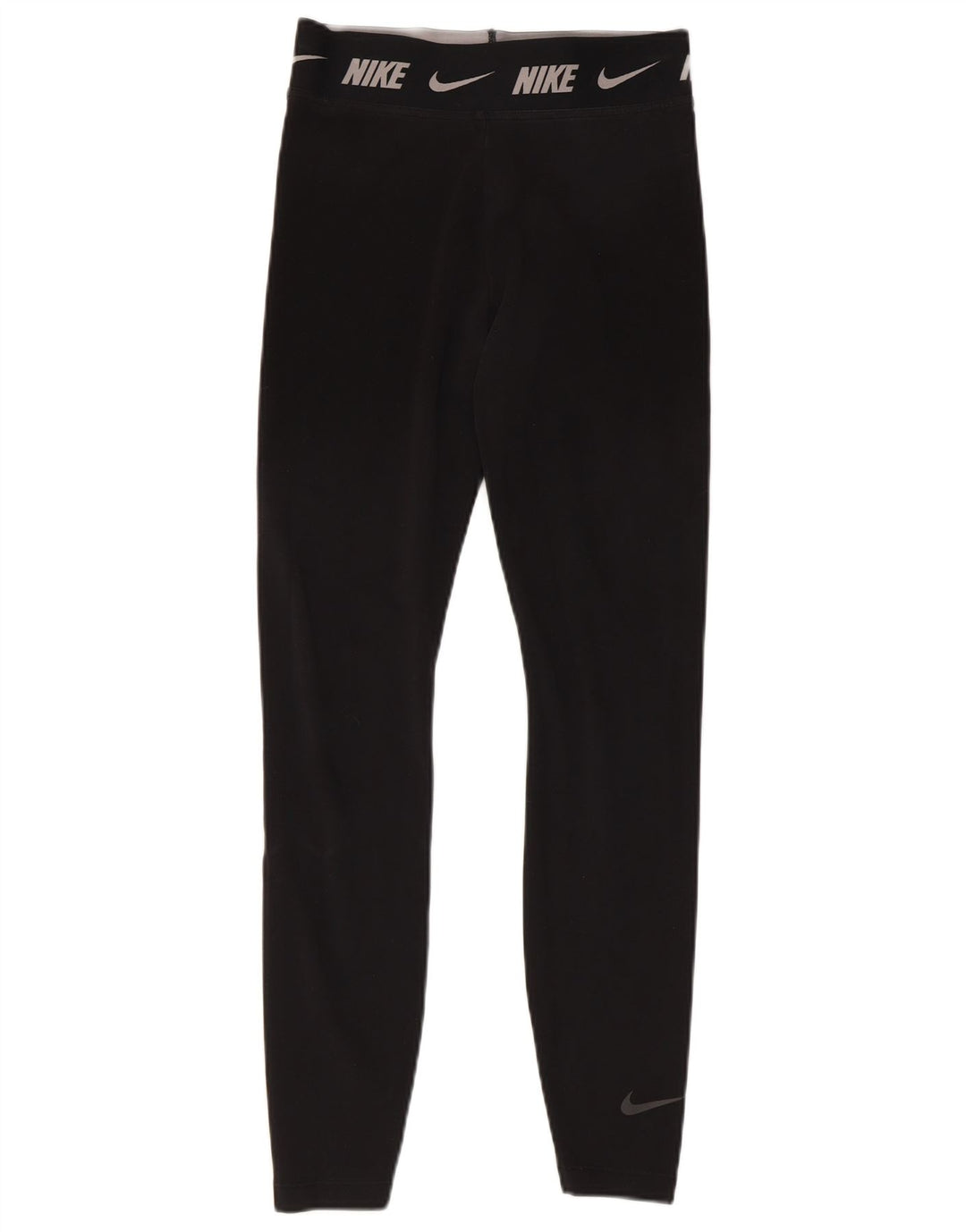 Leggings attillati da donna Nike UK 8 piccoli in cotone nero