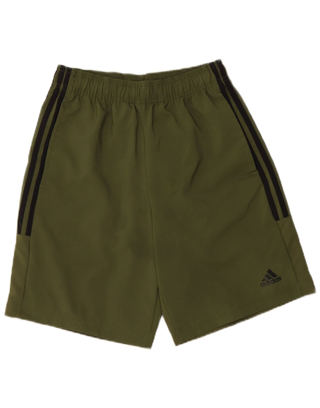 Pantaloncini sportivi da uomo Adidas piccoli in poliestere verde
