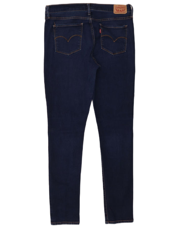 Levi's Donna 311 Shaping Skinny Jeans W31 L32 Cotone Blu Navy