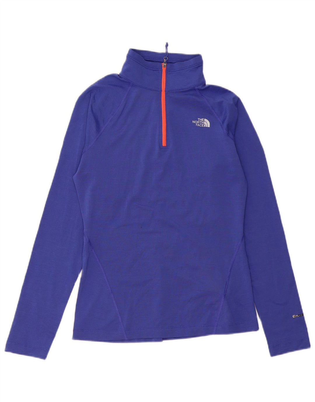 Top da tuta pullover con zip e collo da donna The North Face UK 12 Blu medio