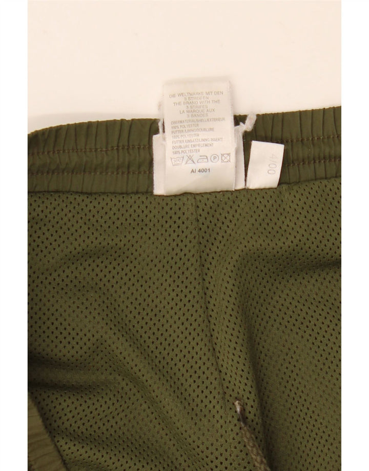 Pantaloni da tuta da uomo Adidas XL poliestere kaki