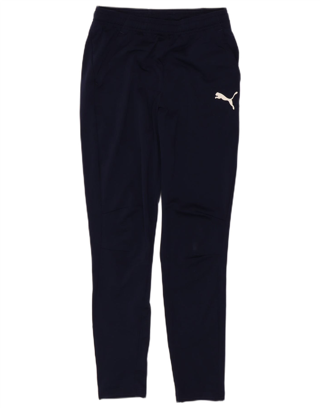 PUMA Boys Tracksuit Trousers 13-14 Years  Navy Blue Polyester