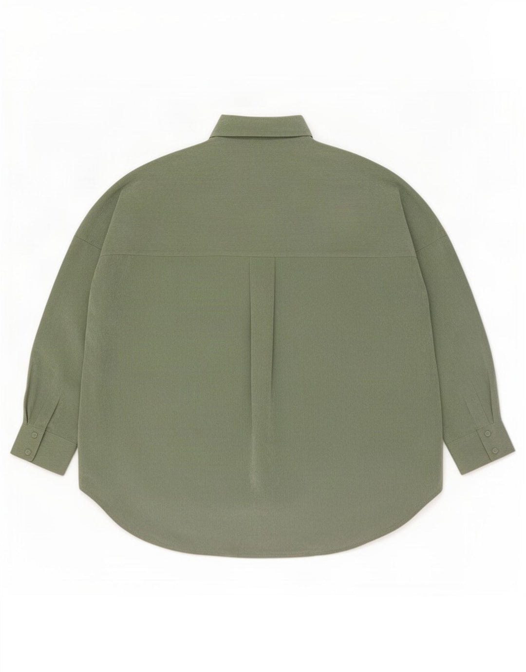Camicia Zara da donna in velluto a coste oversize UK 10 Small Verde Poliestere