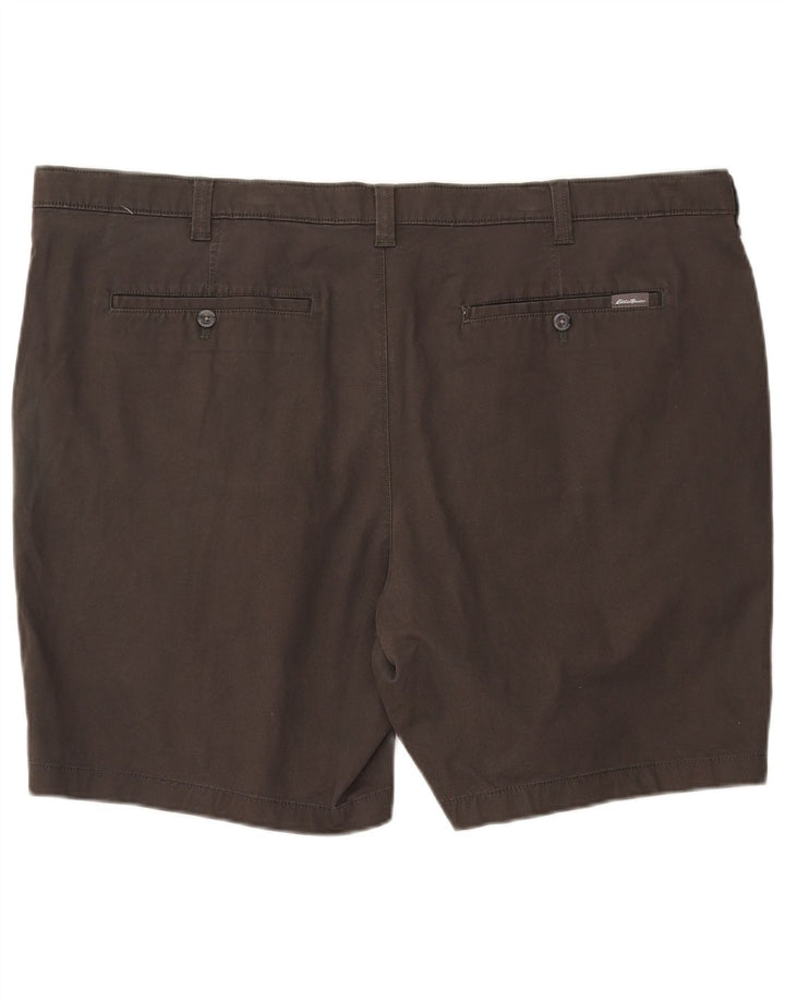 EDDIE BAUER Mens Chino Shorts W44 2XL  Grey Cotton