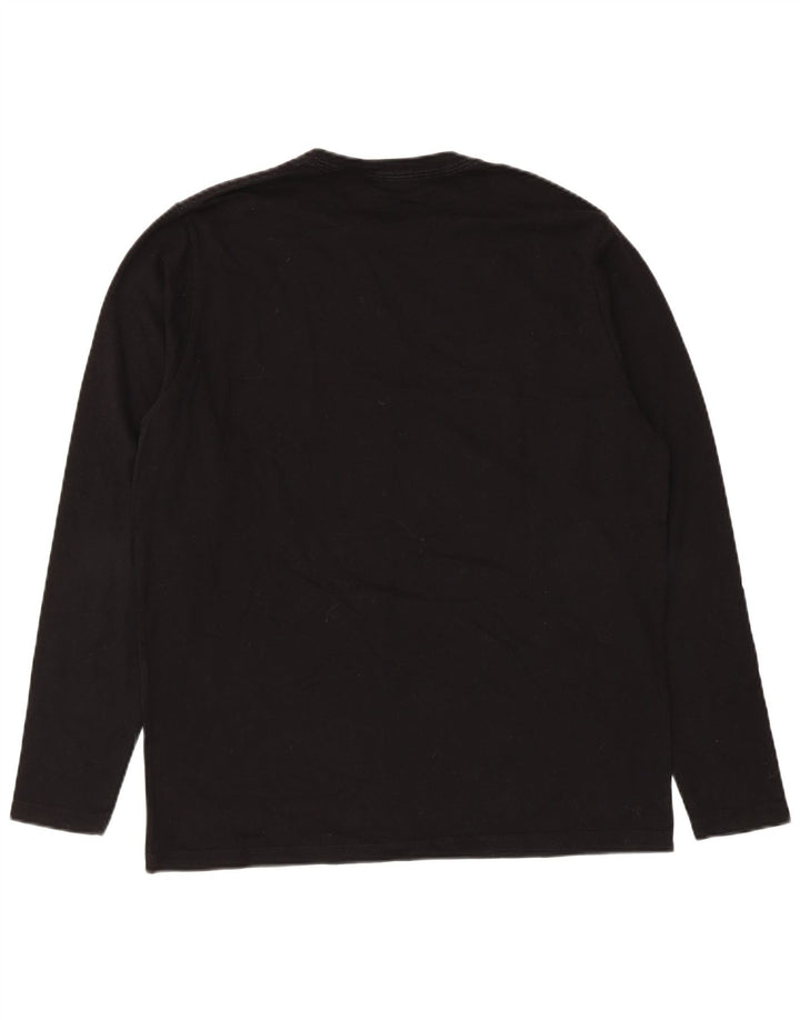 PEPE Jeans Top grafico da uomo a maniche lunghe grande nero