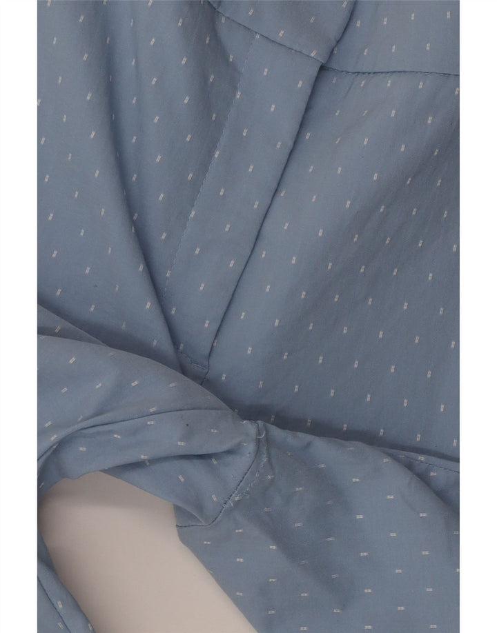 Pantaloni chino slim da donna Zara grandi W32 L27 blu geometrici