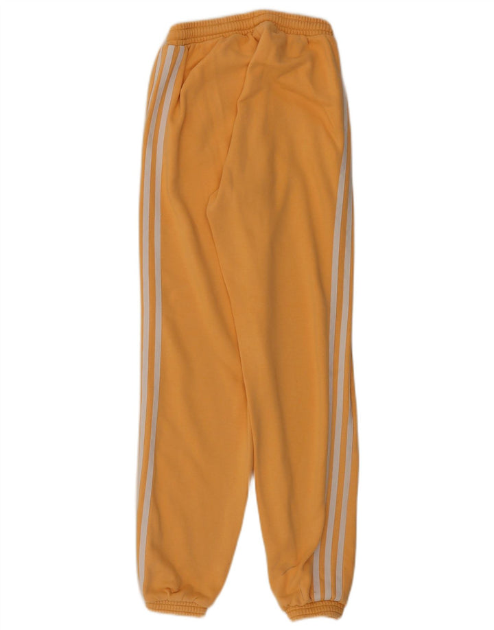 Pantaloni da tuta da donna ADIDAS Joggers UK 6 XS Giallo Cotone