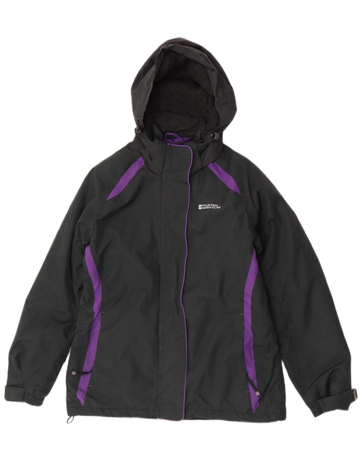 Giacca a vento con cappuccio da donna Mountain Warehouse UK 8 Small Nera