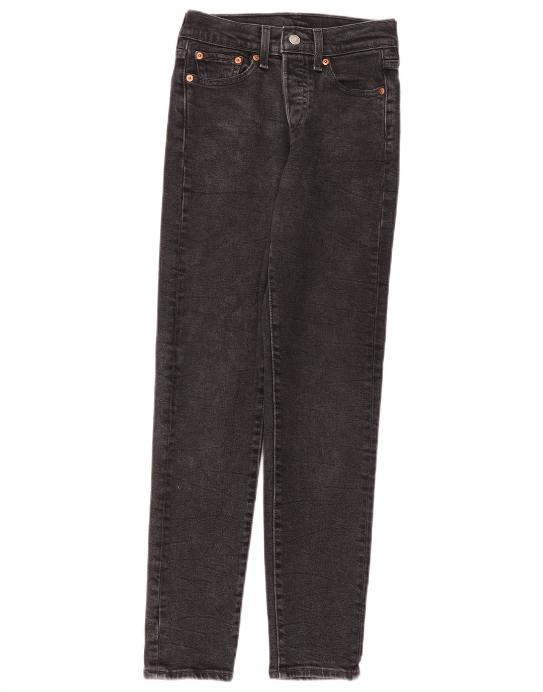 Jeans slim da donna Levi's W24 L28 cotone grigio