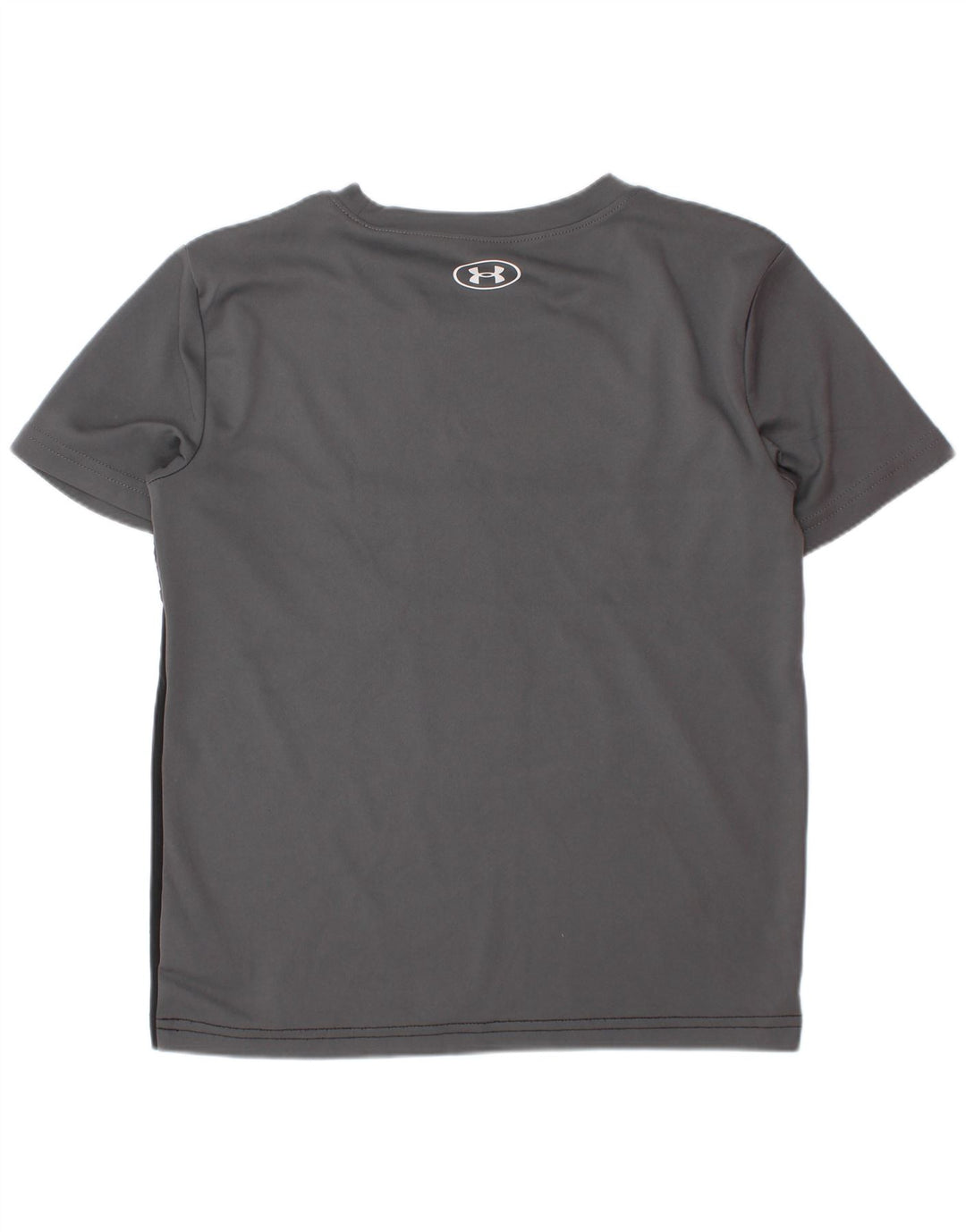 Maglietta grafica per ragazzi UNDER ARMOUR Top 6-7 anni in poliestere color block grigio