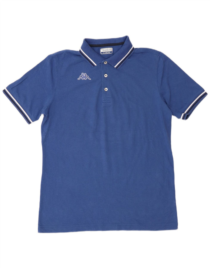 Polo Kappa Uomo Large Blu