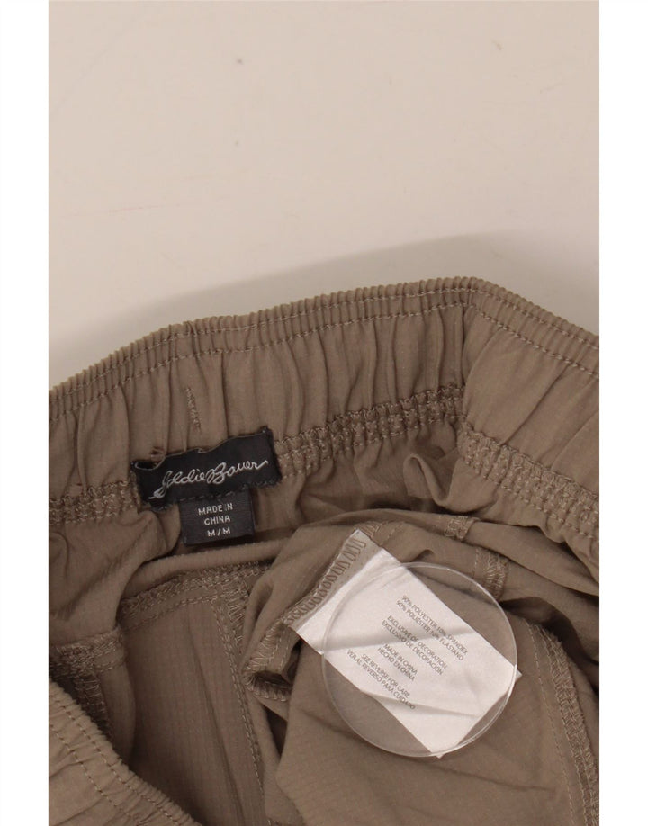Pantaloni corti affusolati da donna Eddie Bauer medi W30 L24 poliestere grigio
