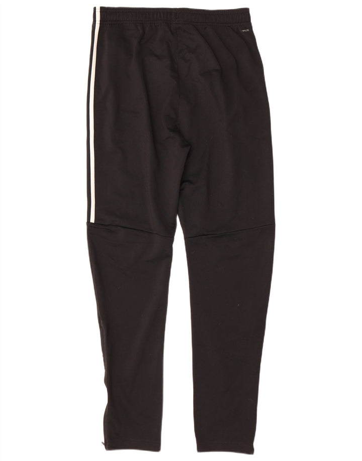 Pantaloni della tuta da ragazzo ADIDAS 15-16 anni in poliestere nero