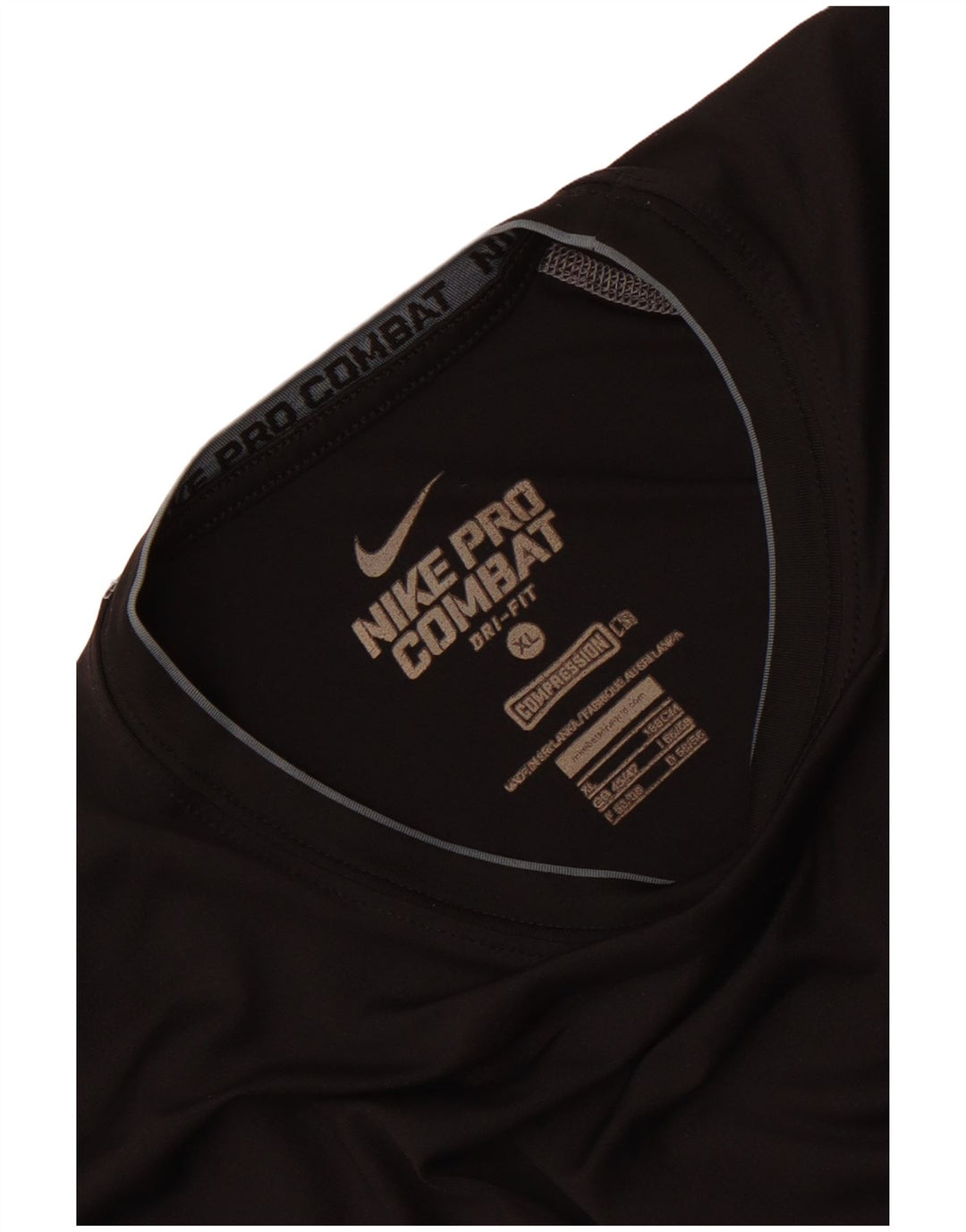 T-shirt Nike Dri Fit da uomo UK 45/47 XL Nera