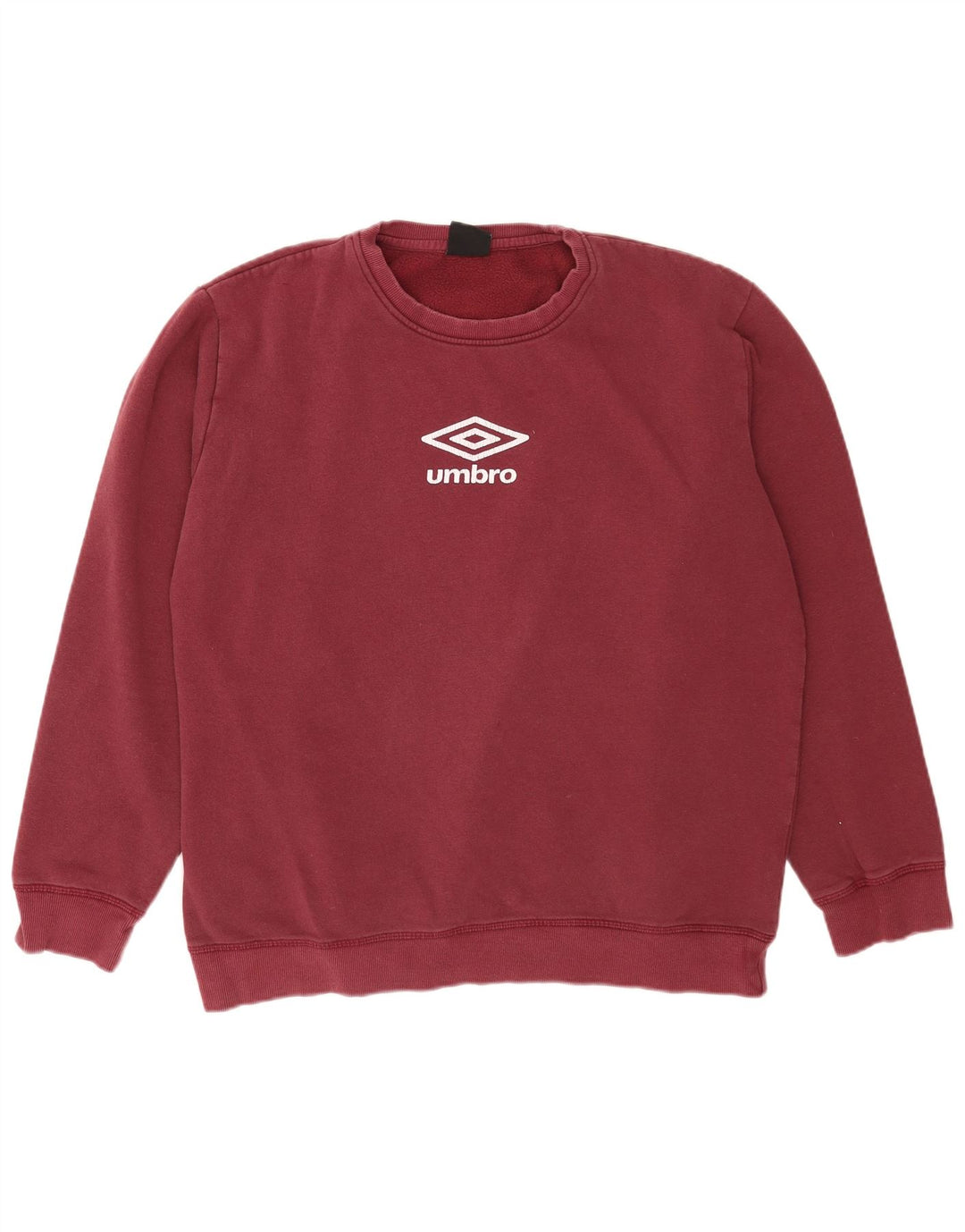 Felpa grafica da uomo Umbro Maglione 2XL Cotone bordeaux