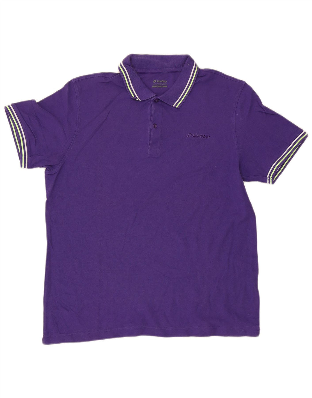 Polo da uomo Lotto grande viola