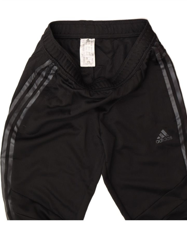 ADIDAS Womens Climacool Tracksuit Trousers UK 4/6 XS  Black Polyester Vintage Adidas and Second-Hand Adidas from Messina Hembry 