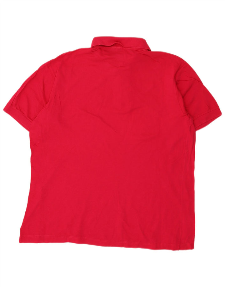 Polo Uomo Sergio Tacchini Grande Rosa In Cotone