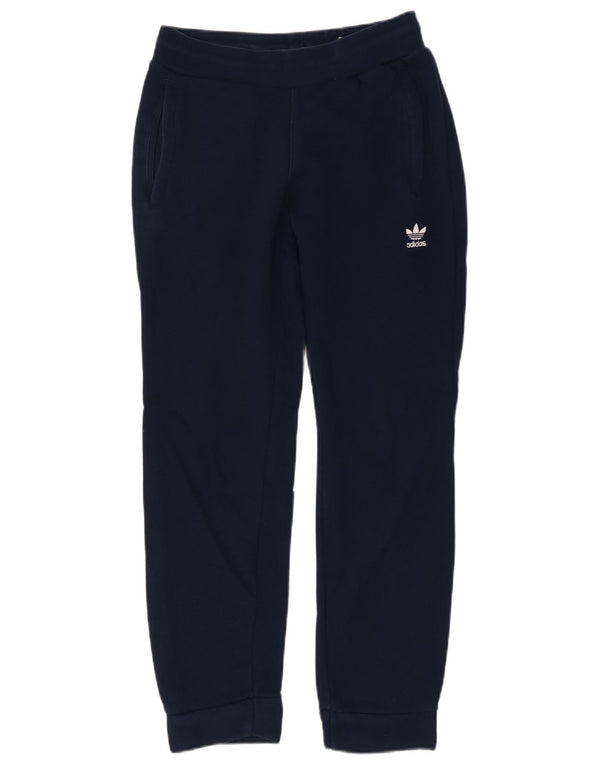 Pantaloni da tuta da uomo Adidas Joggers piccoli in cotone blu navy