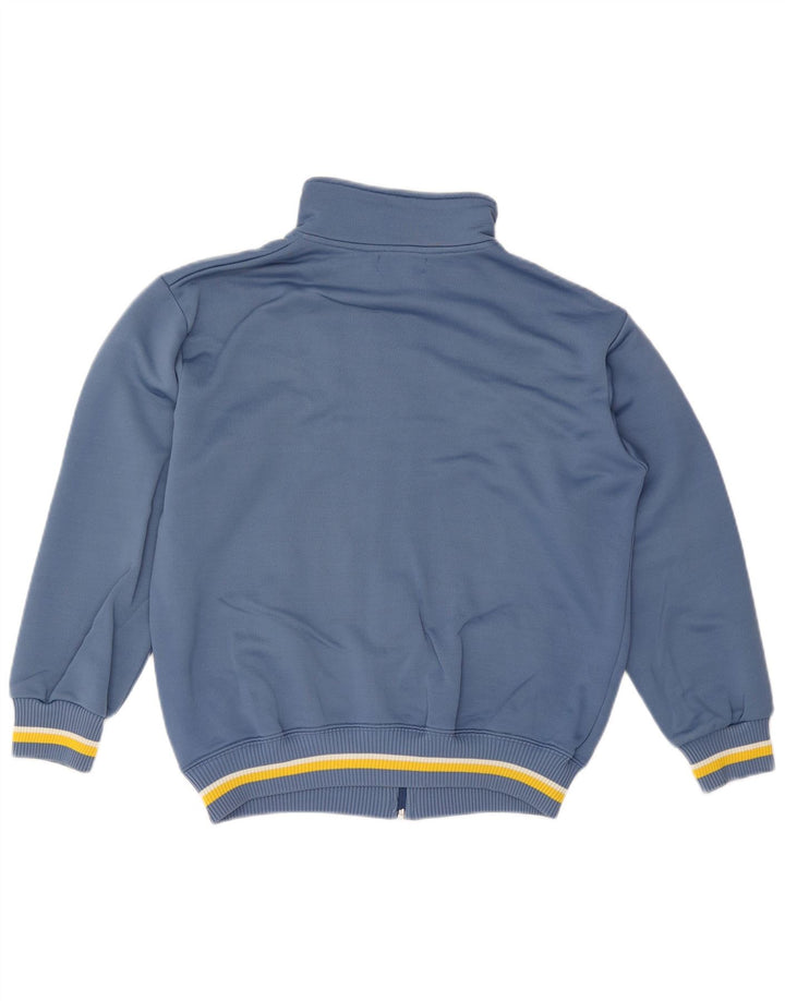 Giacca da tuta da uomo Fred Perry in cotone color block blu medio