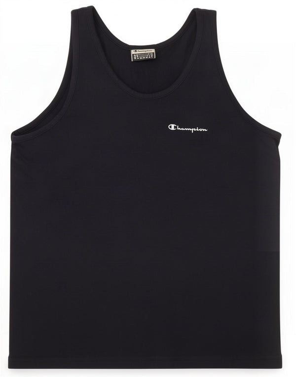 Canotta Champion da bambino, 9-10 anni, in cotone blu navy medio