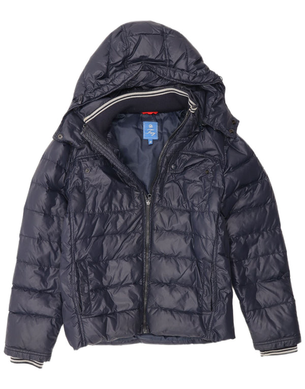 Piumino con cappuccio per bambina Fay 12-13 anni Blu Navy