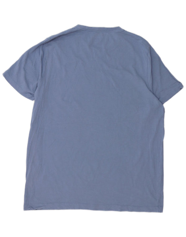 T-shirt grafica da uomo Mountain Warehouse Top XL in cotone blu