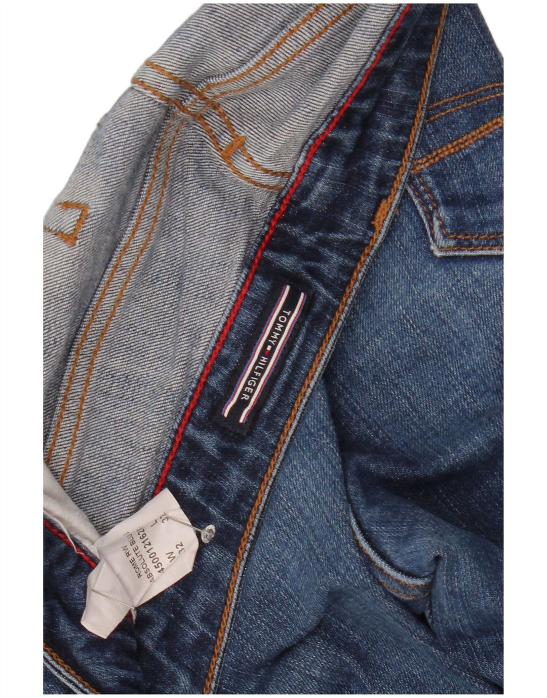 Tommy Hilfiger Donna Roma RW Slim Jeans W32 L32 Blu