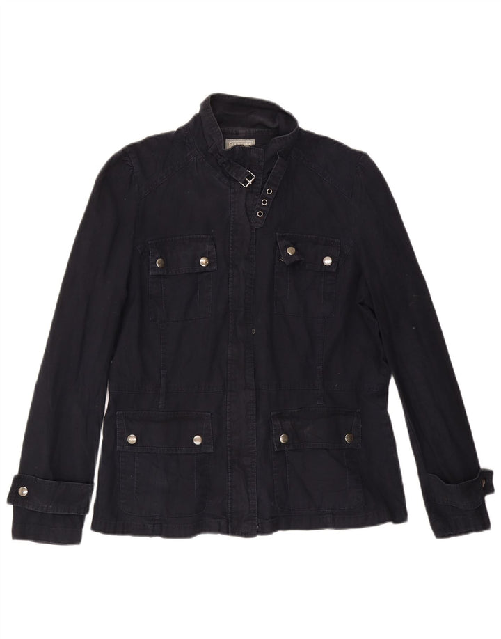 Giacca utility da donna Converse UK 16 grande cotone blu navy