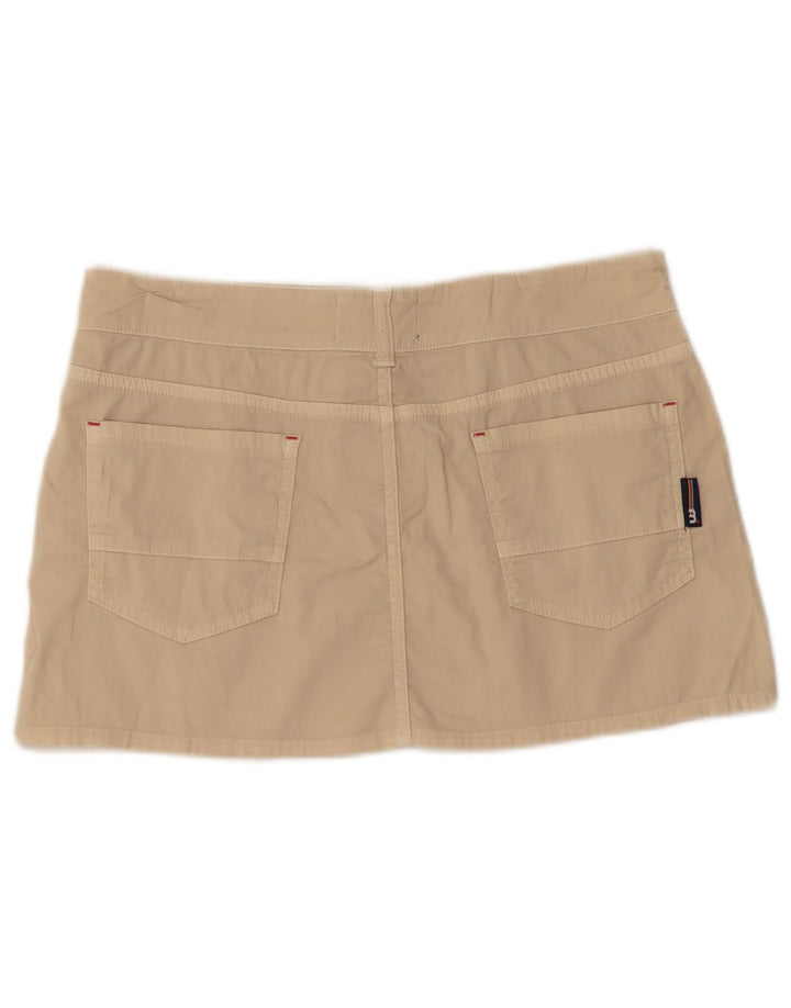 Minigonna Donna Mistral IT 40 Small W32 Cotone Beige